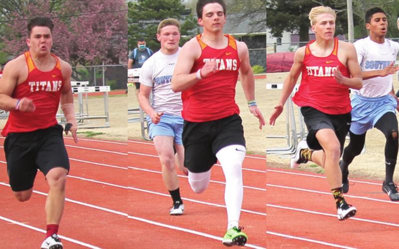 Titan Track, Field wins double in Oswego meet