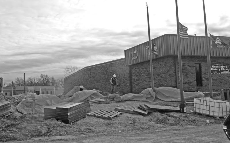 Progress continues on the Columbus Museum