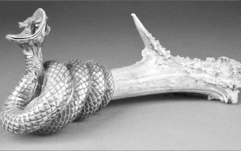 Snake shapes appear often in decoration