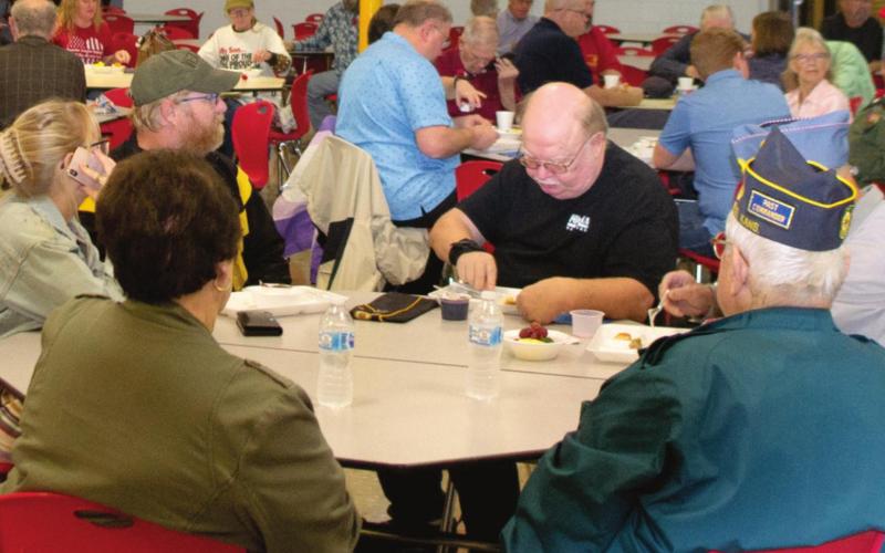 CUHS honors veterans with breakfast, special program