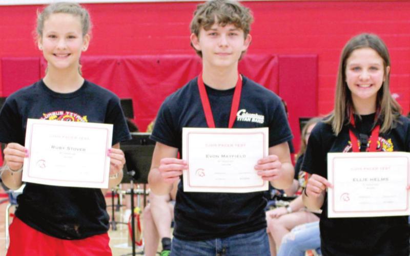Central Junior High recognizes fitness award recipients