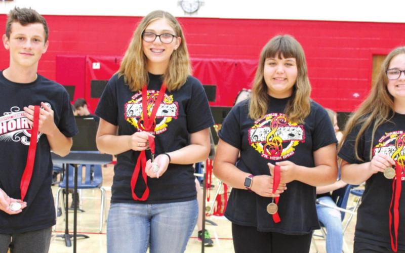 Most Outstanding Choral students