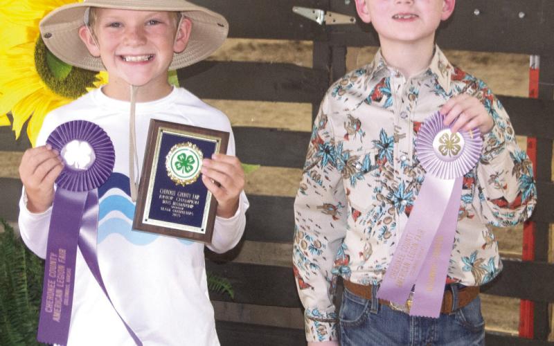 Junior Grand Boys Buymanship Style Revue sponsored by Team Outfitters went to Abel Ellison Spring Valley Sparklers. Junior Reserve Boys Buymanship went to Ezra Vanderbeck Spring Valley Sparklers.