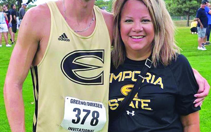 Trey Laurance top runner for Emporia
