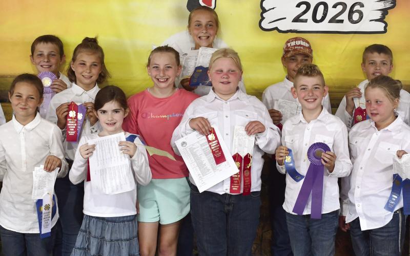 Members of Heritage Youth Association, FFA and Cherokee County 4-H participated in the Rabbit classes during the fair. Ribbons were awarded to the entrants.
