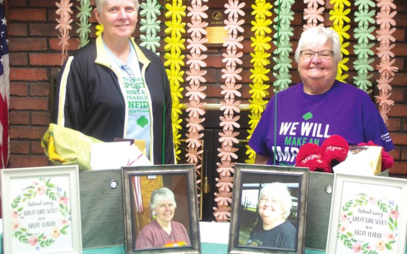 Retiring Girl Scout leaders recognized by local troop