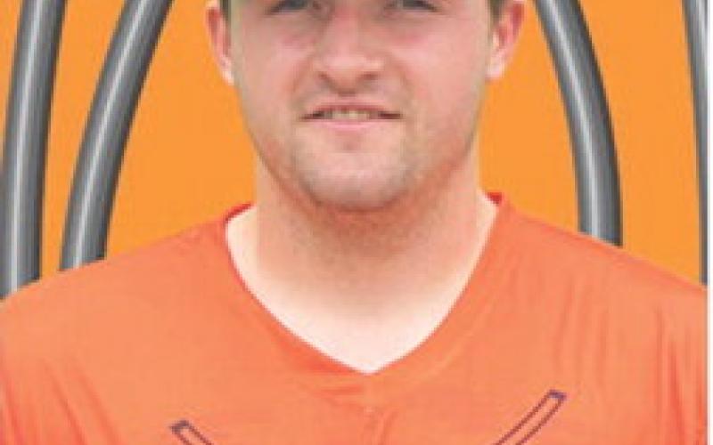 Landin Midgett, 2023 Columbus Unified High School Graduate was named Jailbird of the Game, in Thursday’s win over Nevada, Mo. Courtesy photo.