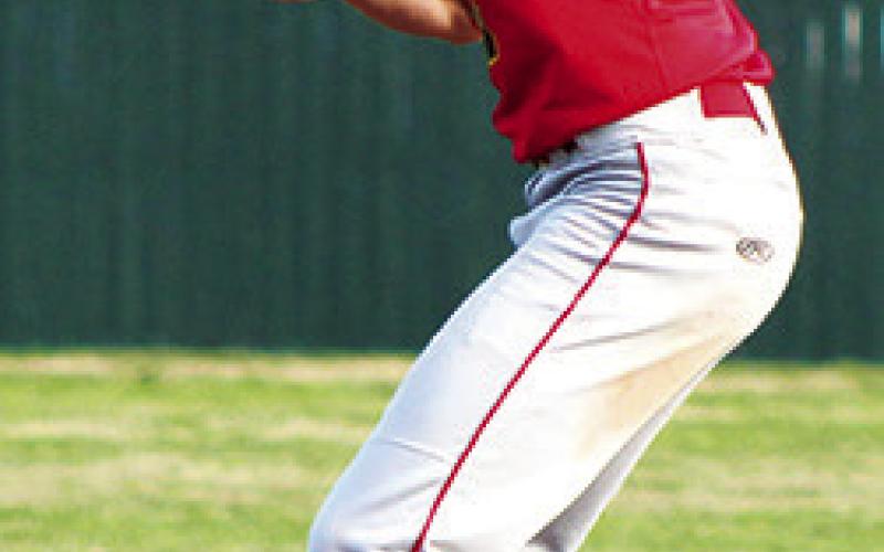 Titan Senior, Kayden Cox, earned the, 6-3, win over the Girard Trojans, Friday, at Bomber Field. Kayden pitched two inning in the win at Labette County earlier in the season and picked up a win at St. Mary’s-Colgan, April 24.
