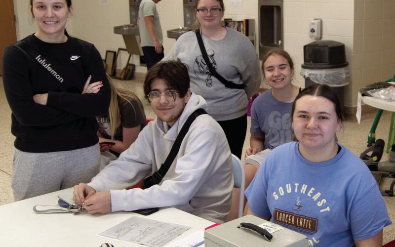 Members of the Southeast High School student