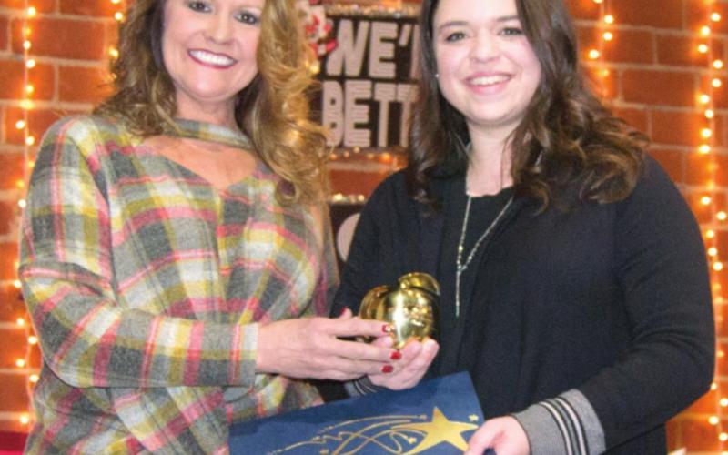 One of the Golden Apple winners at the 2018-19 presentation was Laura Boeckman. The award is presented every two years to an outstanding teacher. Boeckman was also nominated this year but declined since she was a winner at the last presentation.