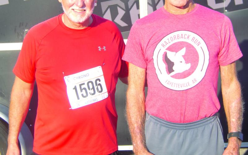 +Male 60 and over first place Russ Ritchhart in a time of 27:52 and second place Brian Smith 28:39.