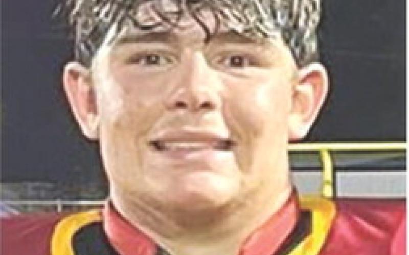 Kash Smith, Sophomore All-CNC First Team DL (U) and OL All-District Defensive Line and Offensive Line