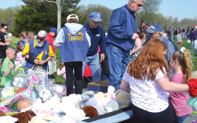One of the projects the Baxter Springs Kiwanis Club is famous for is the annual Easter egg hunt. Area children look forward to the hunt and there are usually some unique prizes for the winners.