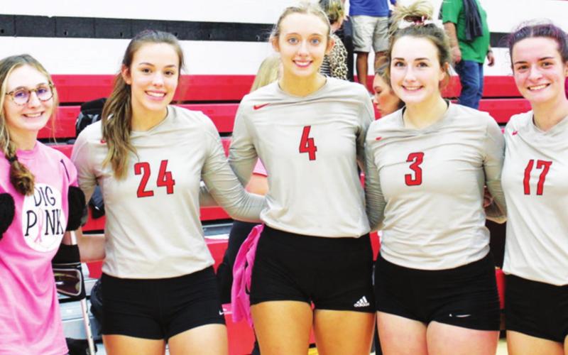 Lady Lions lose in three to Lady Rams on Senior Night