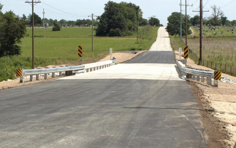 The new bridge is now open on Wyandotte Street east of US 69 highway