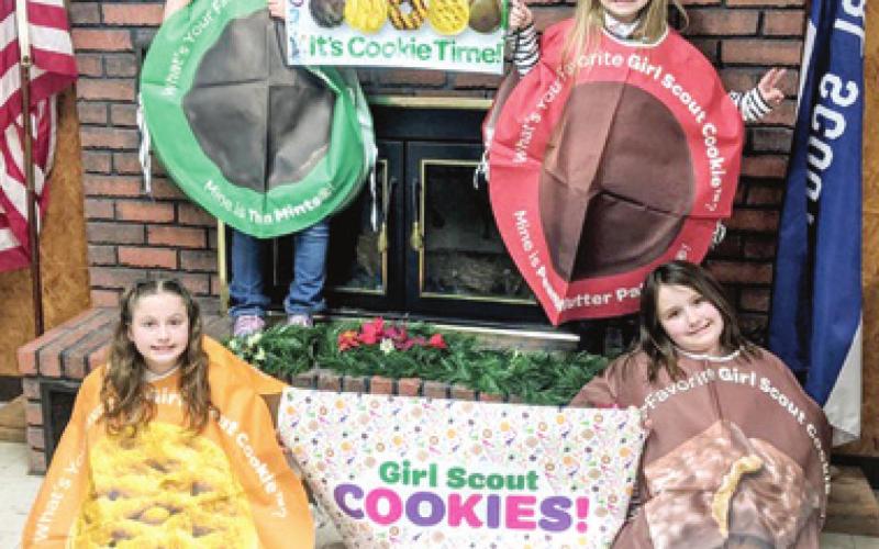Girl Scout cookie time is here