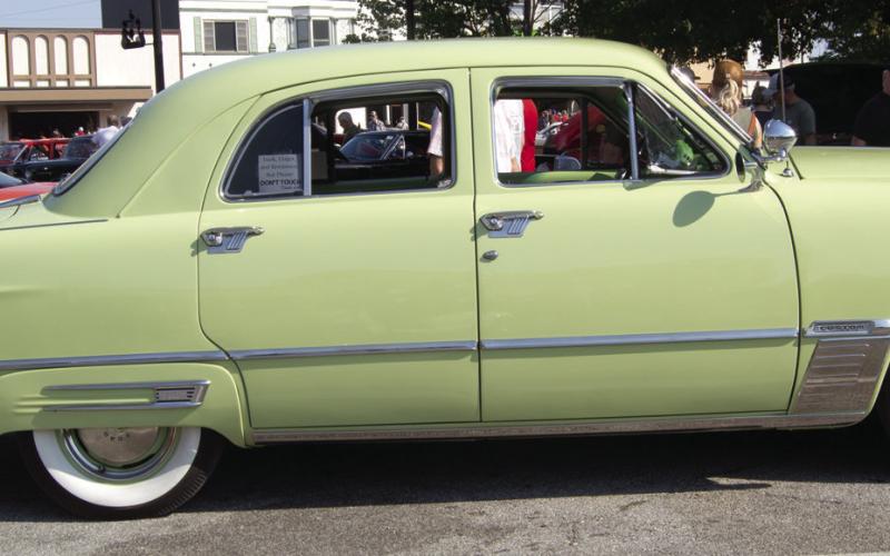 The Best of Show car in the 43 annual Columbus Days Car and Motorcycle show went to Roger Forman and his 1950 Ford Custom. The annual Car Show is sponsored by Real Pro Real Estate.