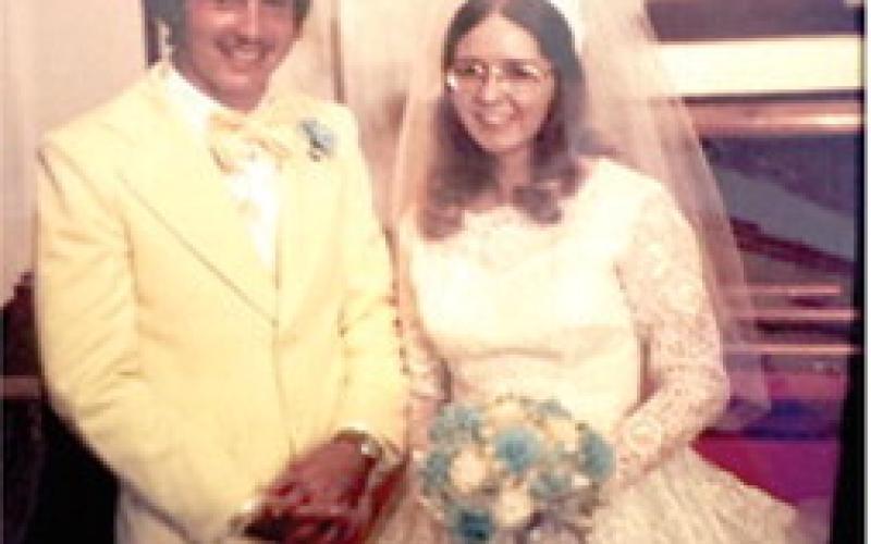Randy and Debra Froebe were married August 1, 1976 at the United Methodist Church in Columbus.