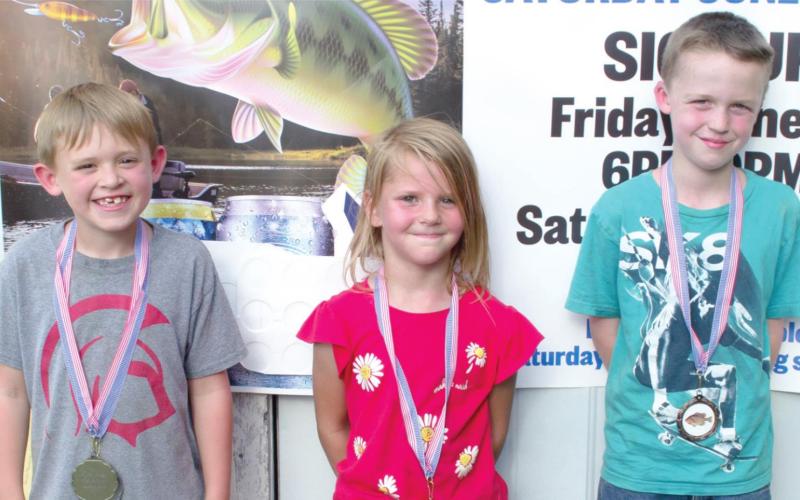 West Mineral Eagles’ annual fishing tournament winners