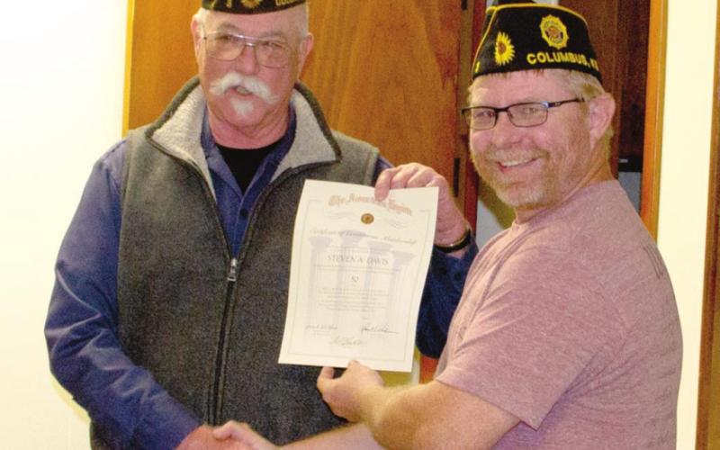 Columbus American Legion honors long-time members