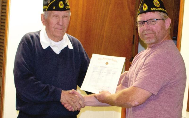 Columbus American Legion honors long-time members