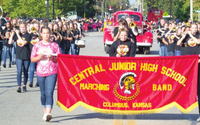 It wouldn’t be a parade without music. Central Junior High Marching Band turned out for last year’s parade. No doubt their songs will have toes tapping again during this year’s event. The Columbus Day Parade is scheduled to begin at 9:40 a.m. and travel from Vermont to Tennessee on Maple Street.