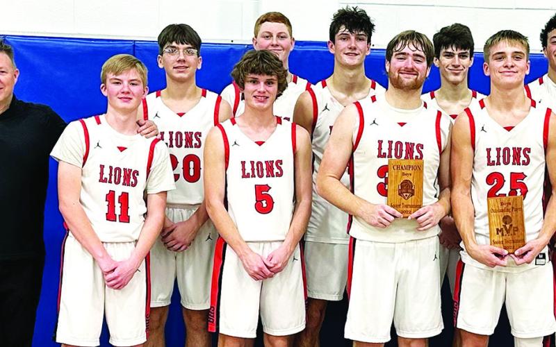 Lions win Welch, Okla. Tourney