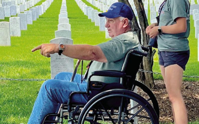 On the recent Honor Flight Jim Oberbeck