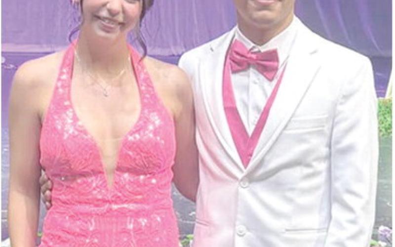 Dakota Bennett was crowned Queen of this year’s Galena High School Prom. Kenyon Washom was this year’s Prom King. Most area schools held their proms the weekend of April 10-11. Courtesy photo.