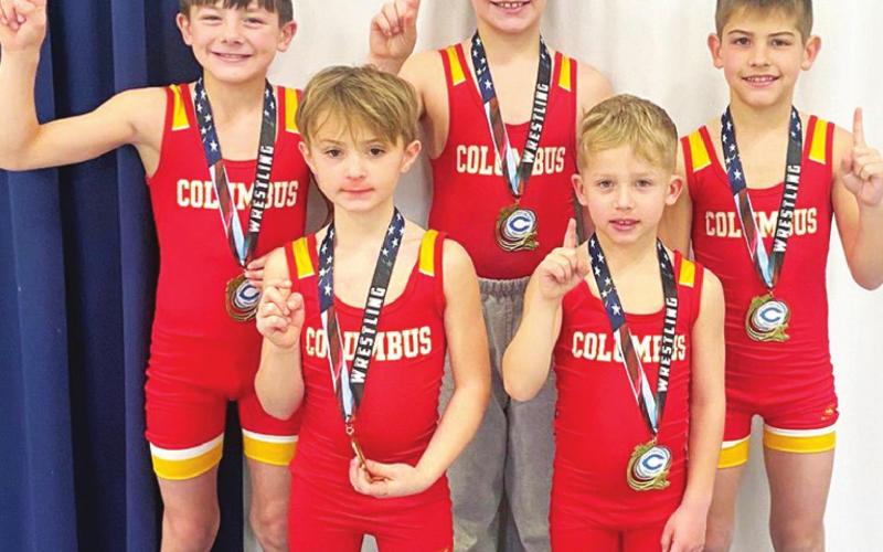 Five Titan Wrestlers win Gold