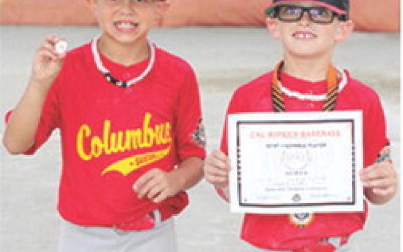 Columbus 8U Cal Ripken runners-up