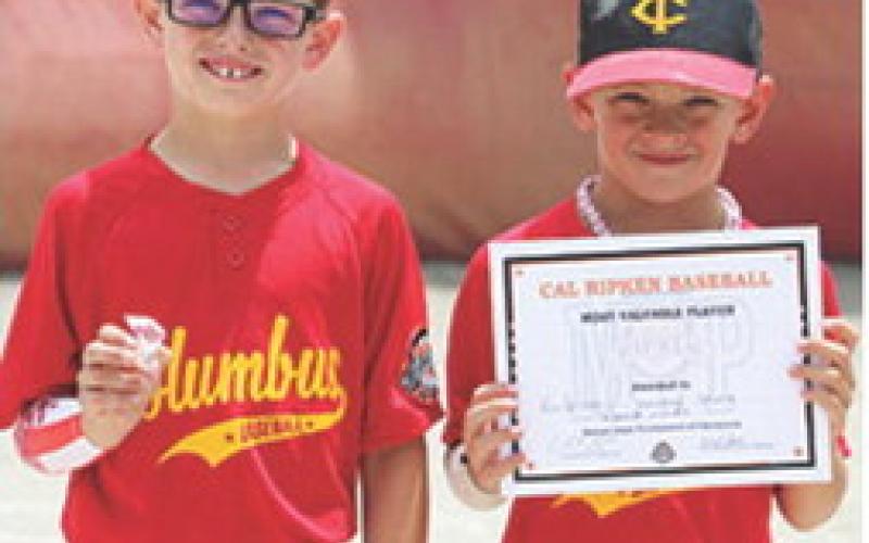 Columbus 8U Cal Ripken runners-up