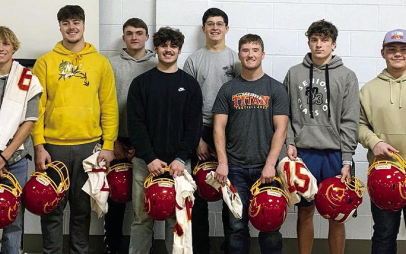 Titan Football year-end recognition