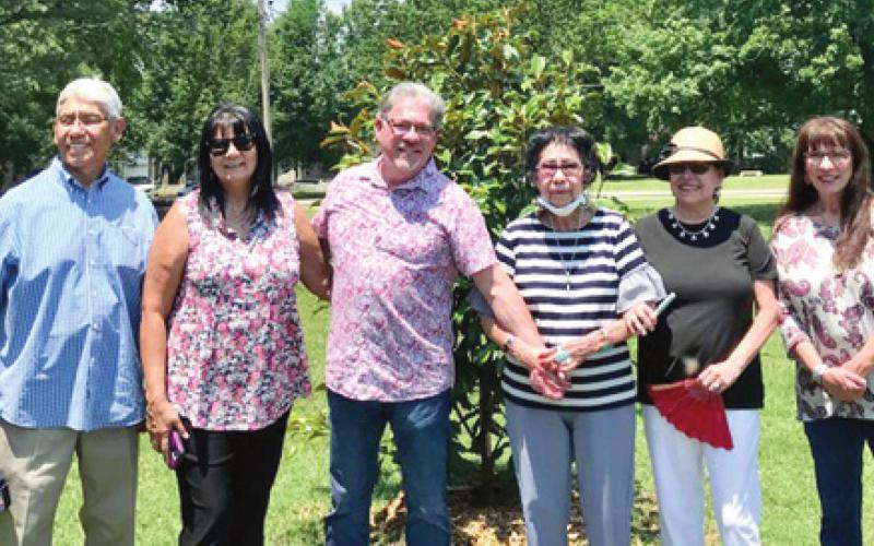 Ceremony held at Johnston Public Library to honor Charles Button
