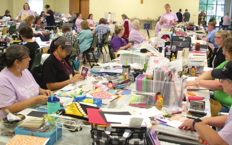 Scrapbookers return to St. Bridget’s for conference