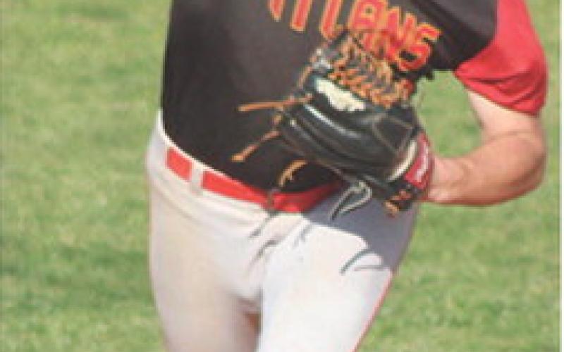 Senior, Jack Vilela, took the win on the mound for Columbus in the 5-2, come-from-behind, win over Parsons, Thursday at Bomber Field. Jack had seven strike outs, three in the final inning, in five innings pitched, for the Titans.