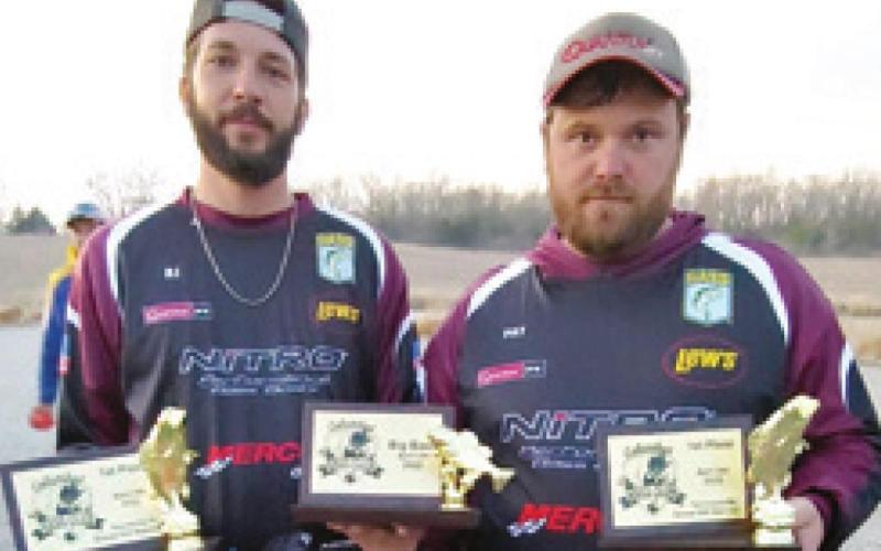 Nine teams compete in April bass tourney