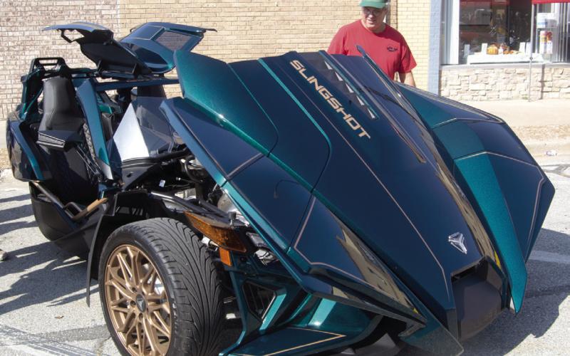 Vehicles of all ages, makes and models will be on display on the Square during the Columbus Day Festival.