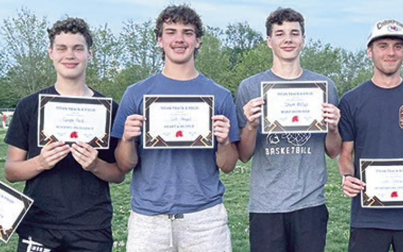 CUHS Track awards presented