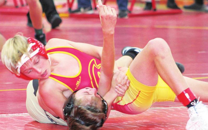 Central Wrestlers on home mats