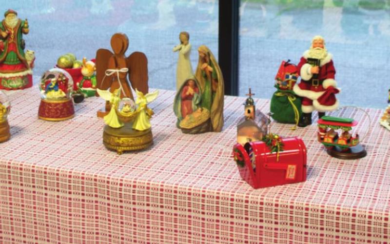 A collection of music boxes donated by Barbara Medler in 2017 are once again on display at the Columbus Museum. The museum staff would like to invite everyone to come enjoy the display. Masks are required and will be provided if needed. Photo by Jacob Spencer.