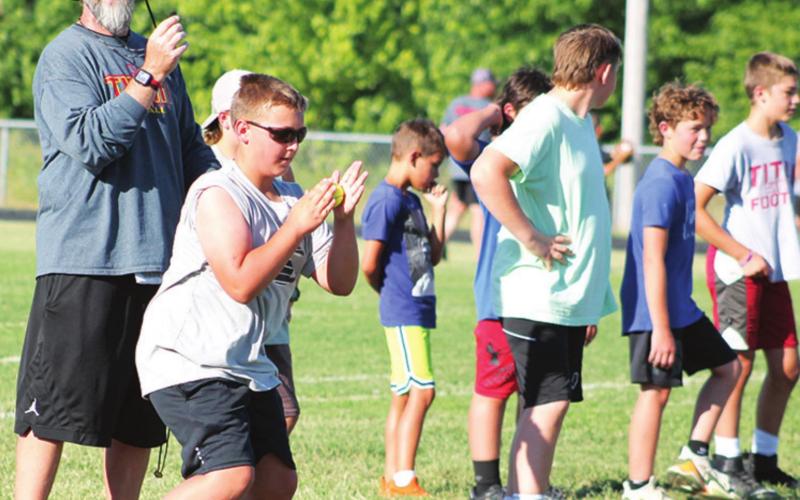 Large turnout for Titan mini camp