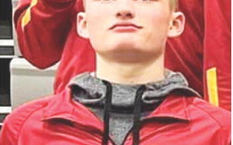 Carlson Britt, sophomore Class 4A Regional Third place • 113 lbs.