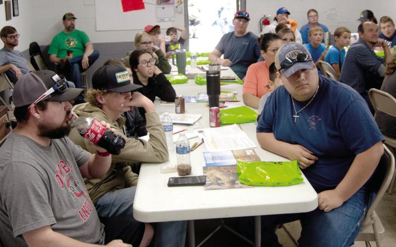 The Hunter Safety School held at The Cherokee County Sportsman’s Club Saturday was well attended. The program was conducted by Conservation Officers Austin Seoers, Colby Austin and Jim Bussone.
