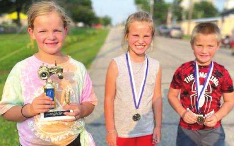 Annual pedal tractor pull contest winners announced