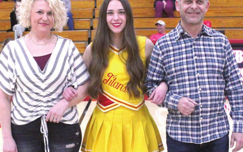 Spirit Squad Seniors recognized