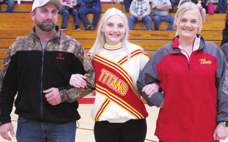 Spirit Squad Seniors recognized