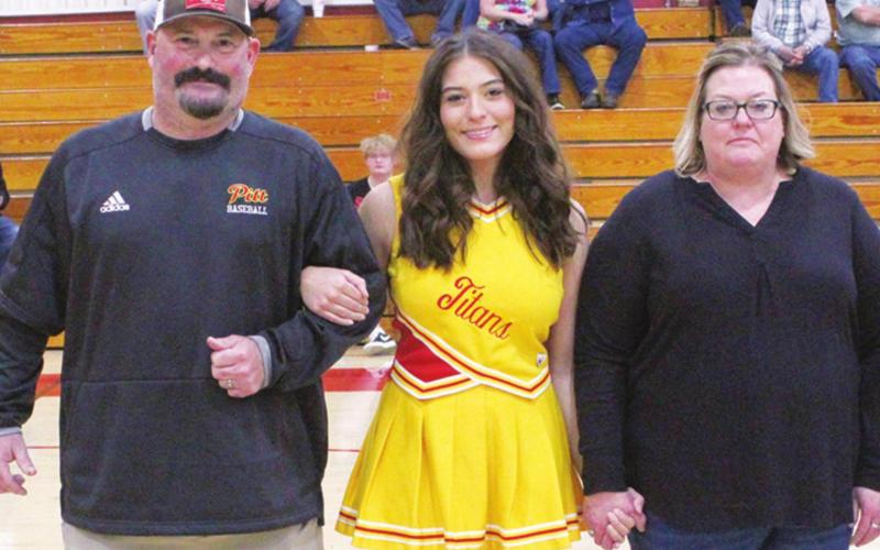 Spirit Squad Seniors recognized
