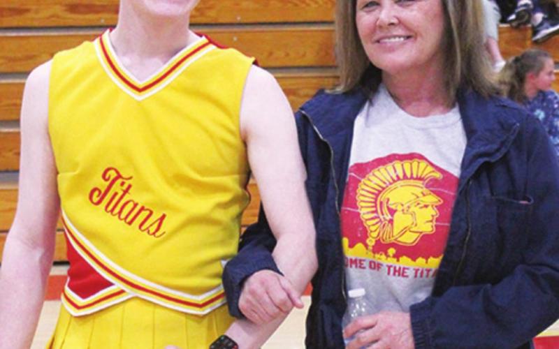 Spirit Squad Seniors recognized