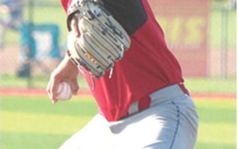 Titan Senior, Jayden Rodriguez, got the start for the Columbus High School summer team in their final double header of the season, June 26, in Girard. The host team took the win and shut out the Titans, 4-0.